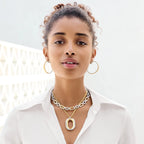 BRI Medici Two Tone Convertible Necklace
