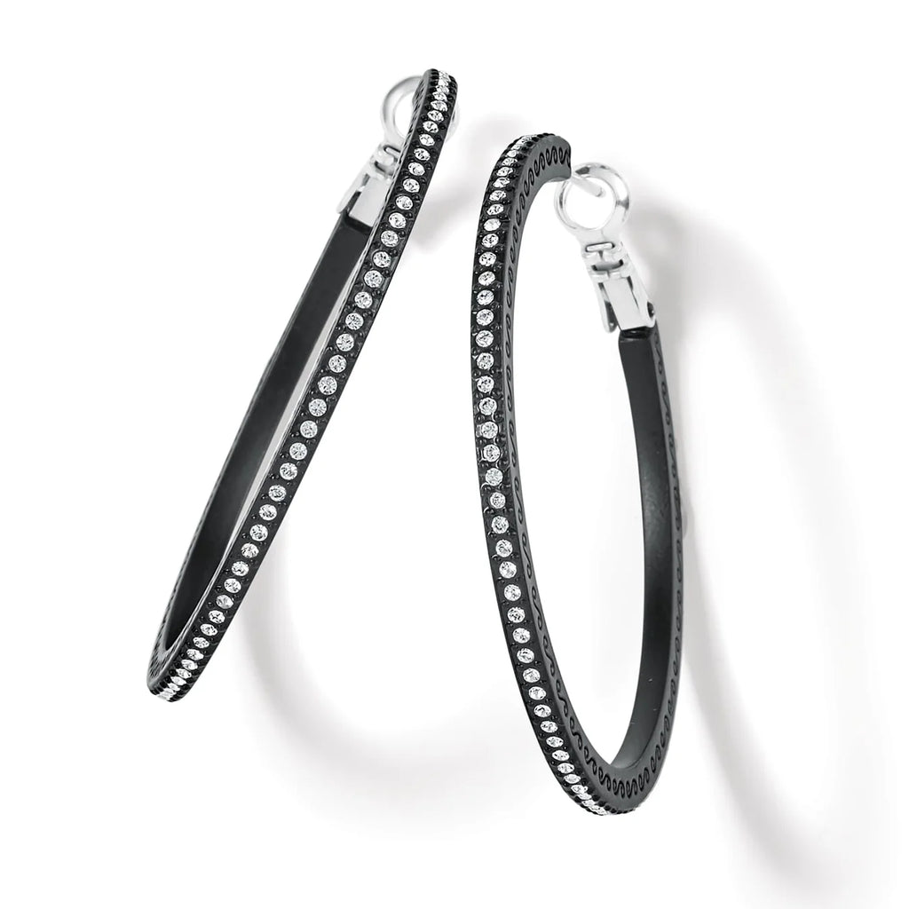 BRI Meridian Eclipse Large Hoop Earrings