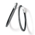 BRI Meridian Eclipse Large Hoop Earrings