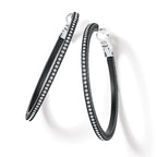 BRI Meridian Eclipse Large Hoop Earrings
