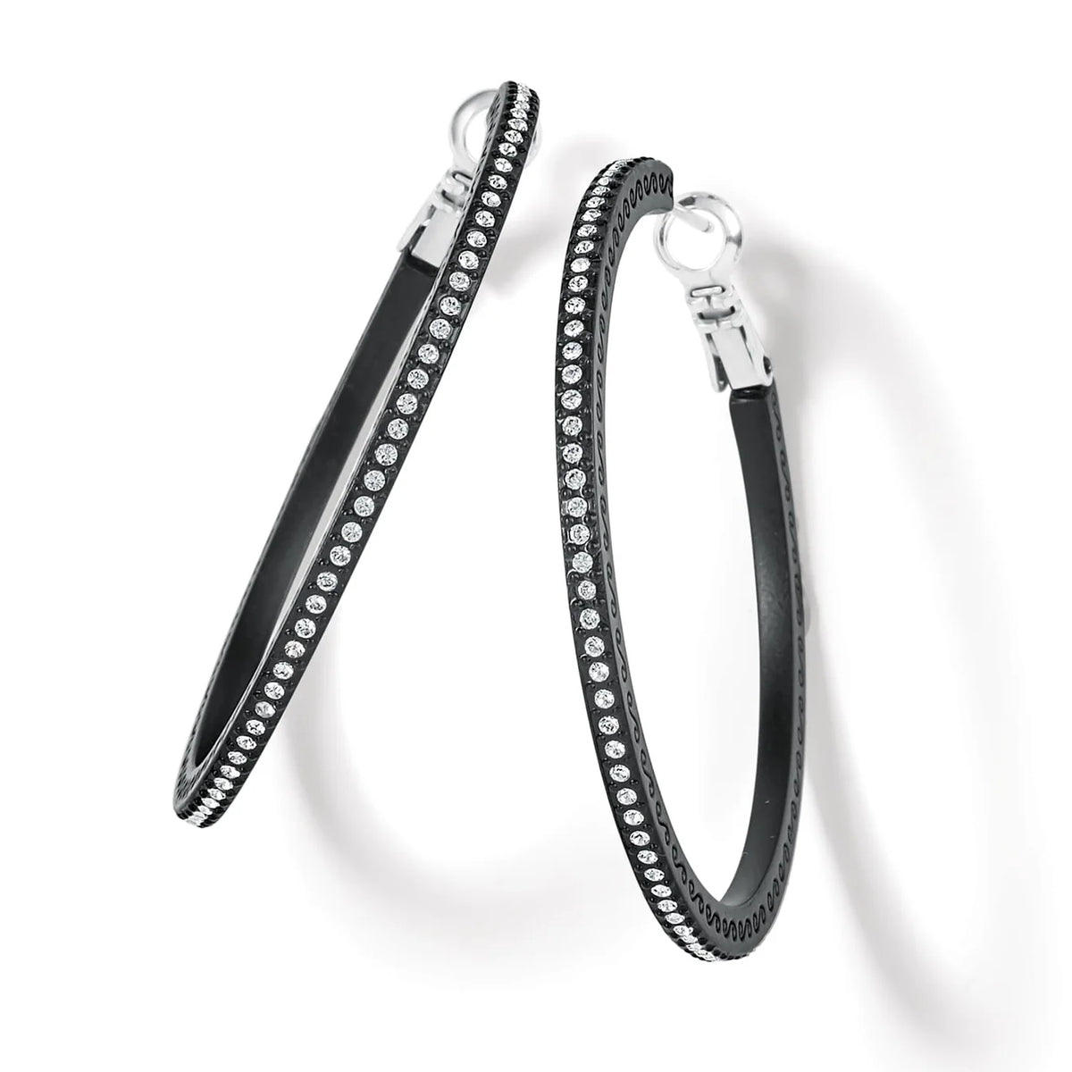 BRI Meridian Eclipse Large Hoop Earrings