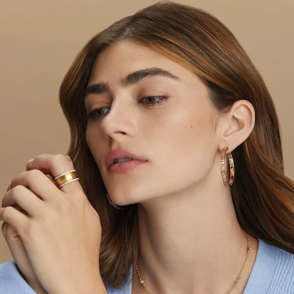 BRI Meridian Geo Band Ring
