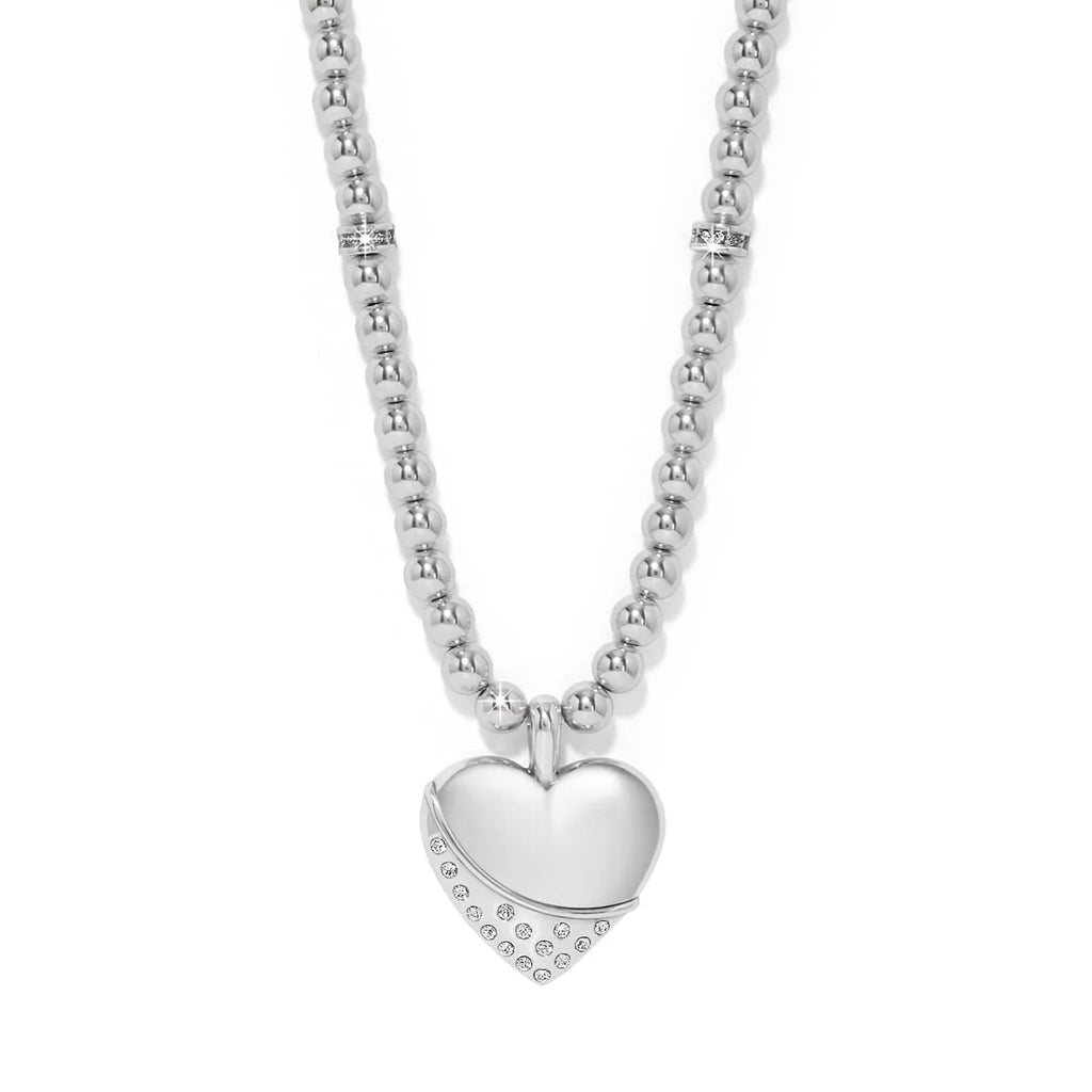 BRI Meridian Petite Wave Heart Necklace