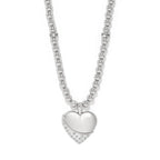 BRI Meridian Petite Wave Heart Necklace