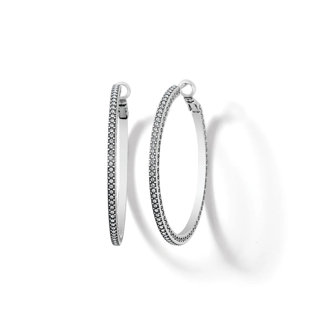 BRI Meridian Thin Large Hoop