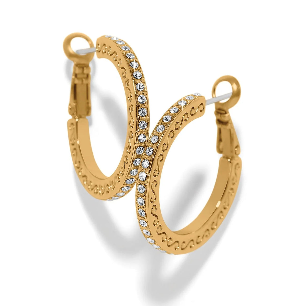 BRI Meridian Thin Small Hoop Earrings