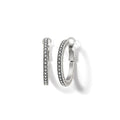 BRI Meridian Thin Small Hoop Earrings