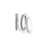 BRI Meridian Thin Small Hoop Earrings