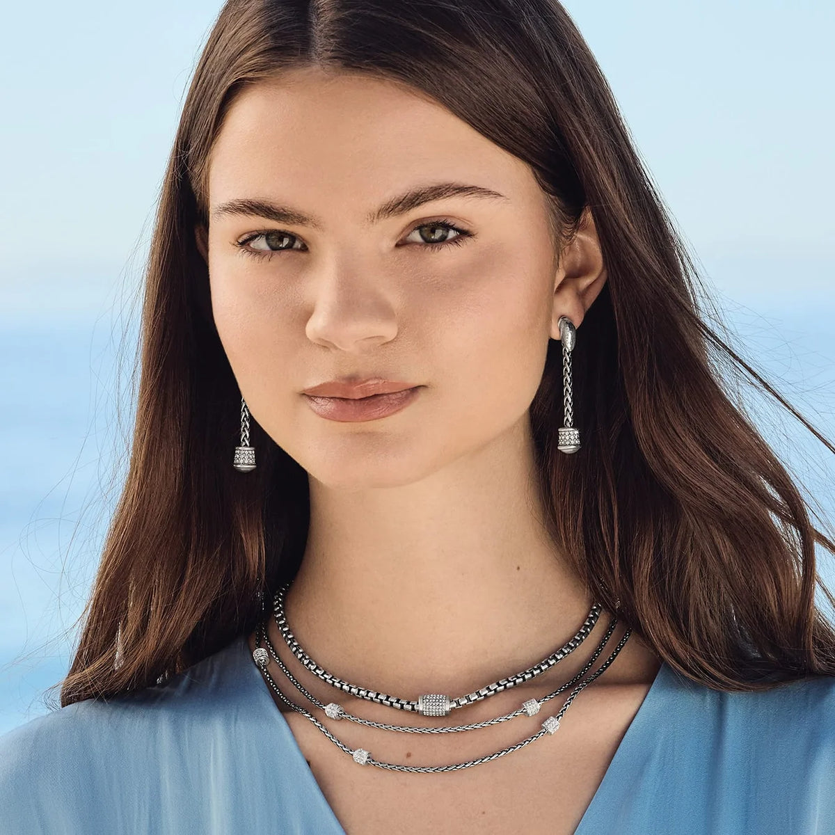 BRI Meridian Ventus Post Drop Earrings