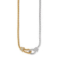 BRI Meridian Ventus Two Tone Short Necklace