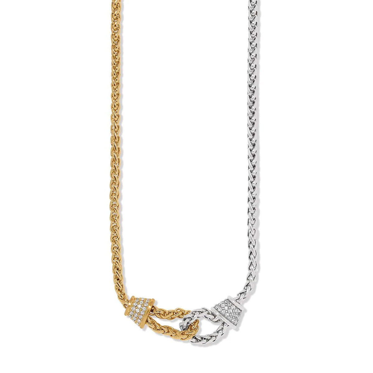BRI Meridian Ventus Two Tone Short Necklace