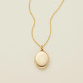 MBM Mini Oval Locket Necklace