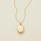 MBM Mini Oval Locket Necklace