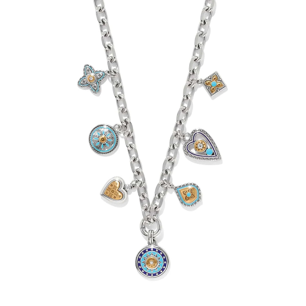 BRI Mosaic Cerillos Charm Necklace