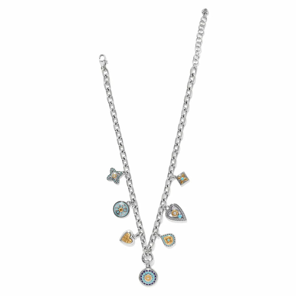 BRI Mosaic Cerillos Charm Necklace