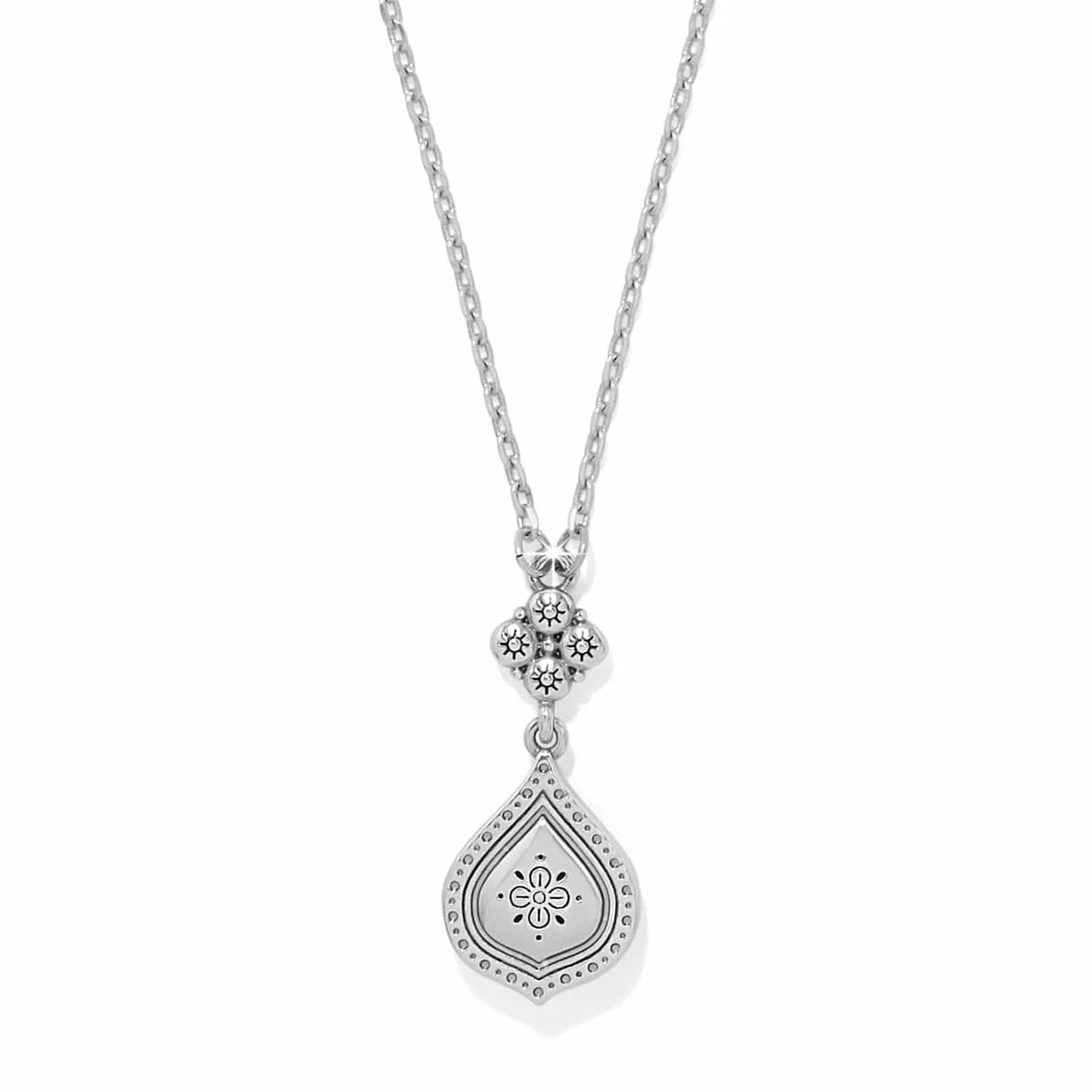 BRI Mosaic Cerillos Petite Teardrop Necklace