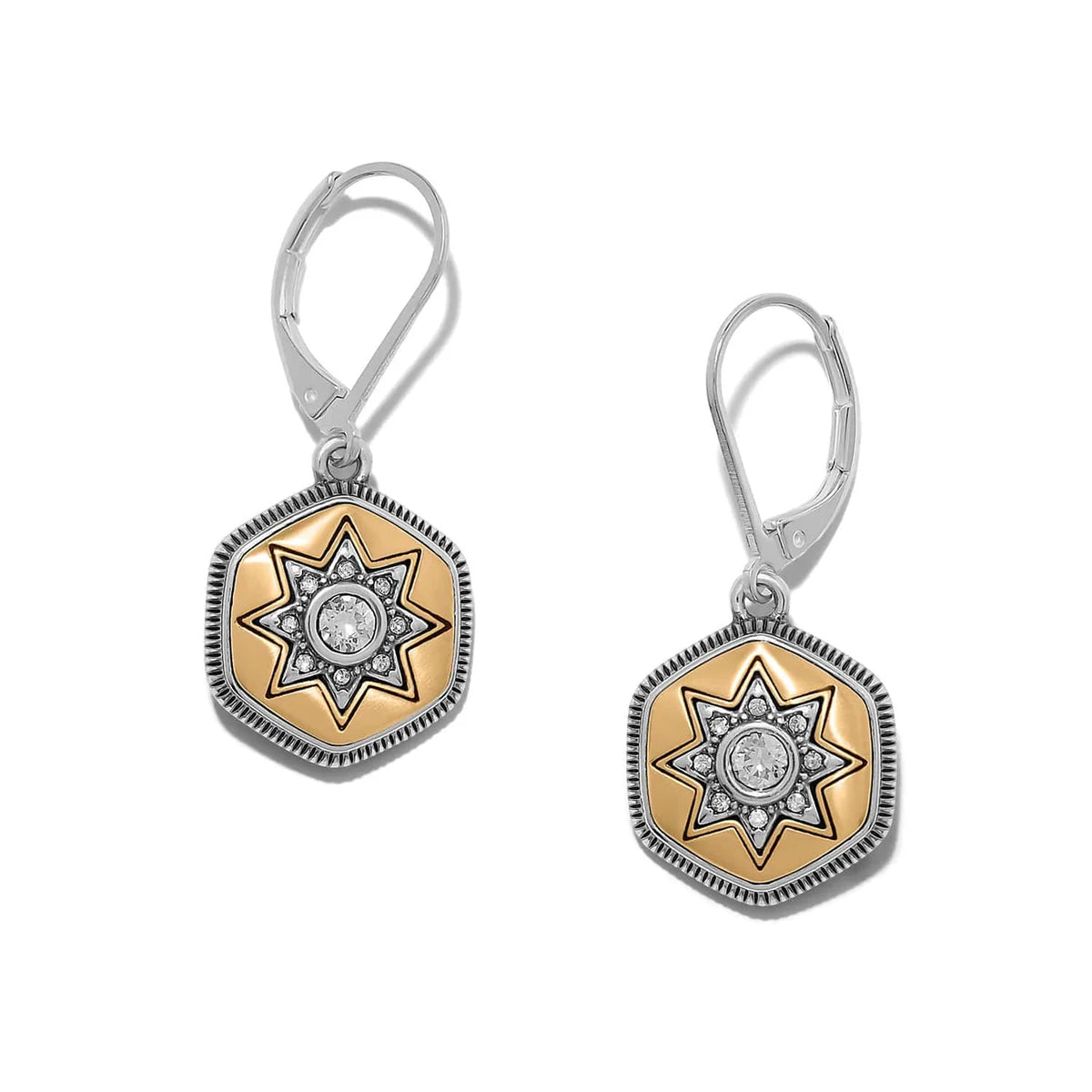 BRI Mosaic Nova Leverback Earrings