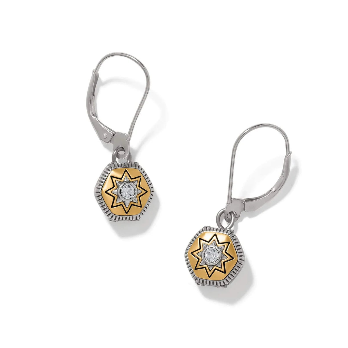 BRI Mosaic Nova Mini Leverback Drop Earrings