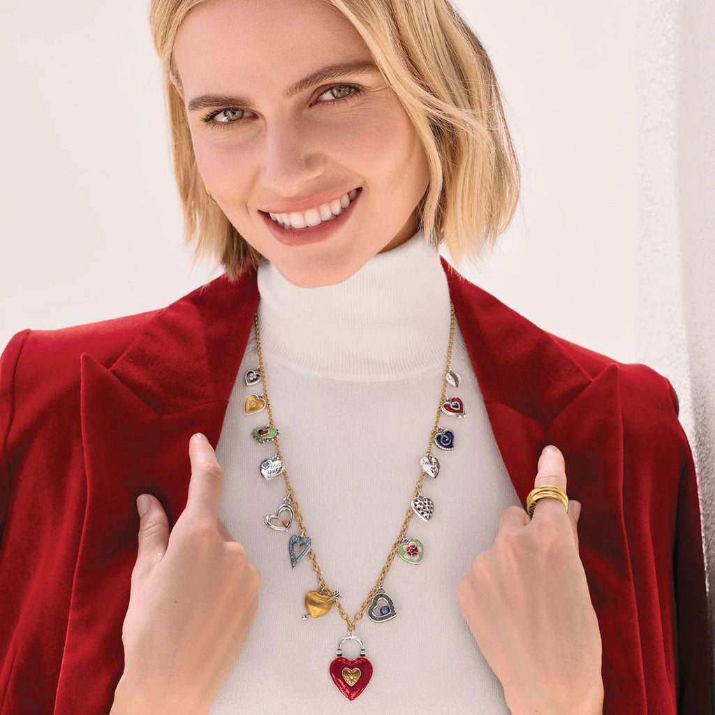 BRI One Heart Long Necklace