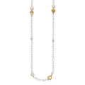 BRI One Heart Pearl Long Necklace
