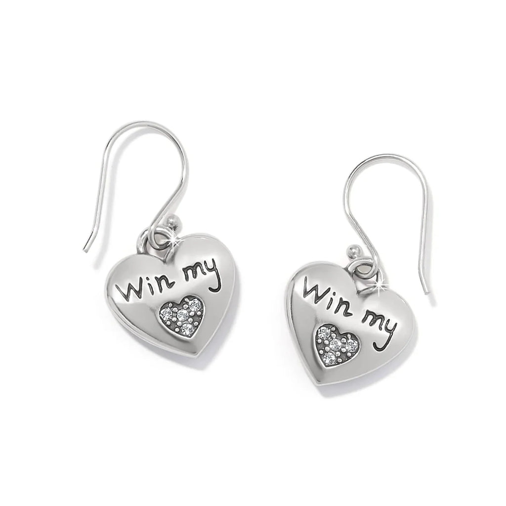 BRI One Heart Reversible Earrings