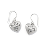 BRI One Heart Reversible Earrings