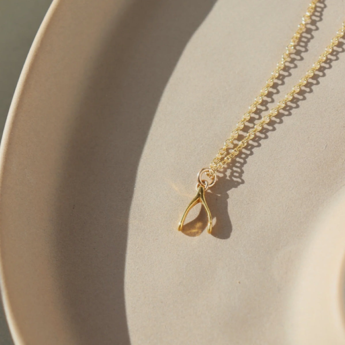 TKN Wishbone Necklace