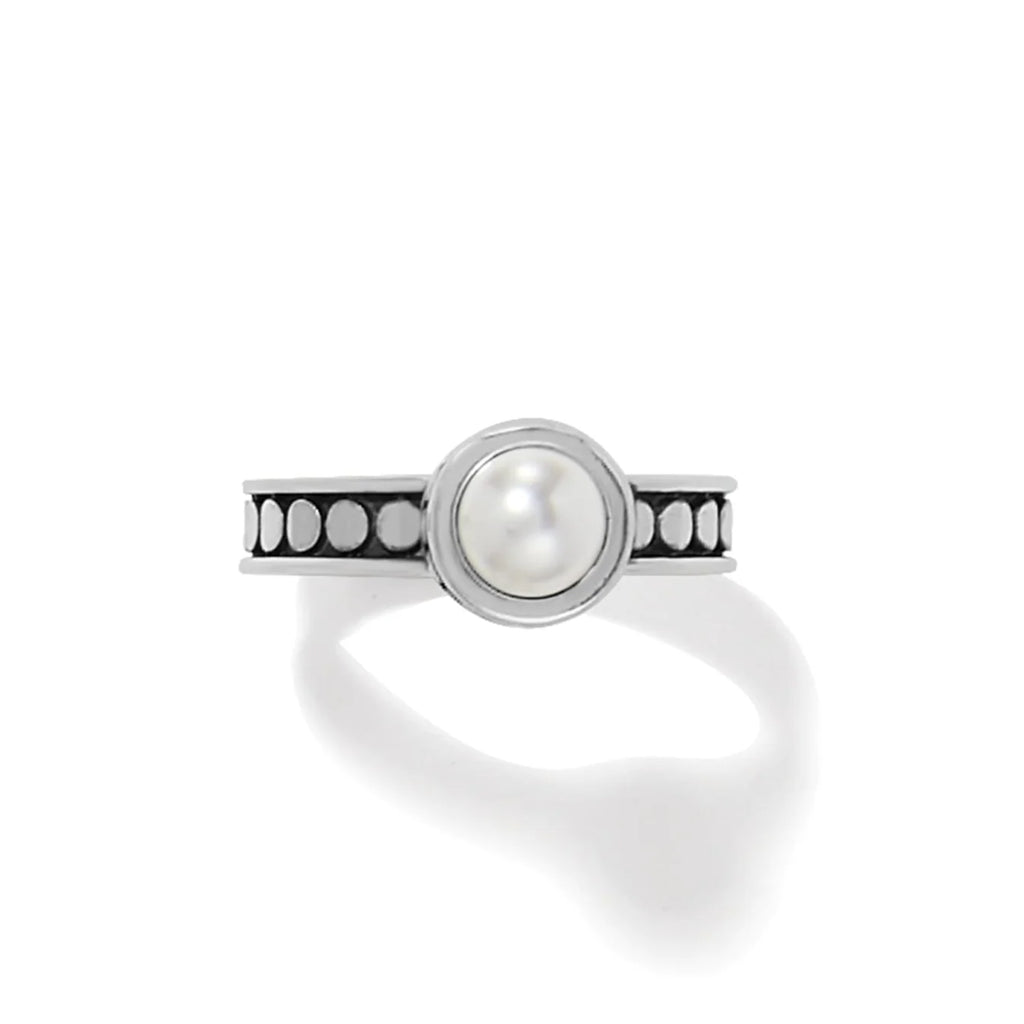 BRI Pebble Dot Pearl Ring
