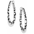 BRI Pebble Oval Hoop Earrings