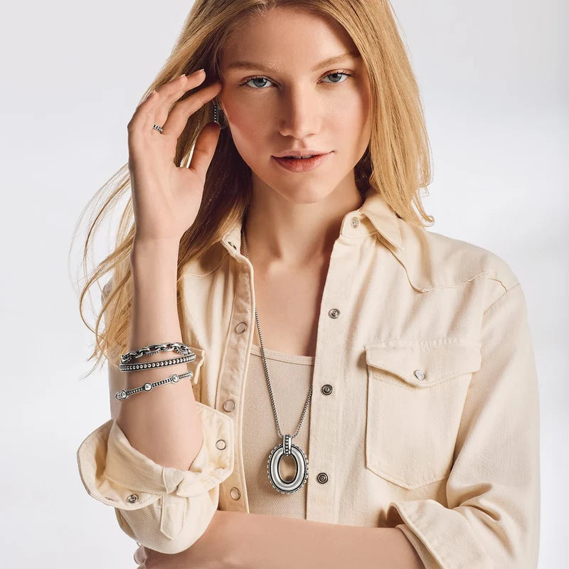 BRI Pretty Tough Link Pendant Necklace