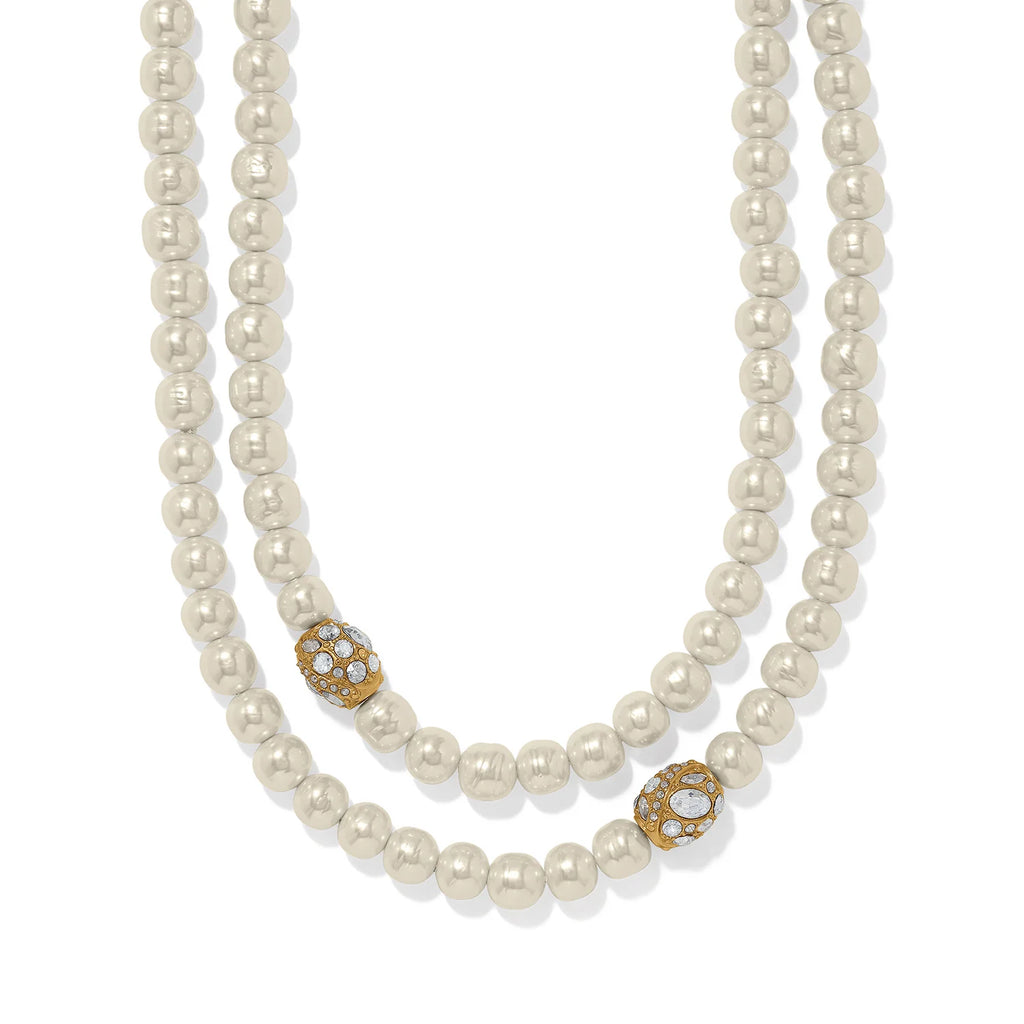 BRI Trust Your Journey Long Pearl Necklace