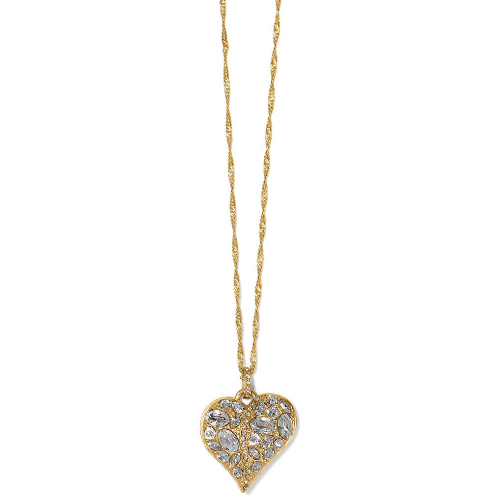 BRI Trust Your Journey Heart Necklace