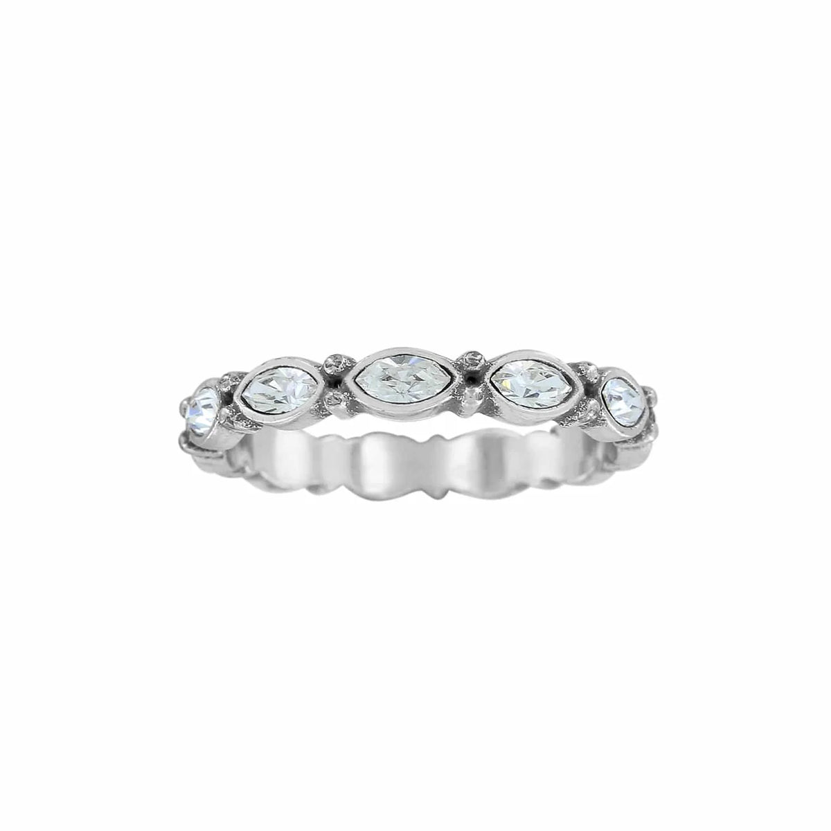BRI Scalloped Stack Ring