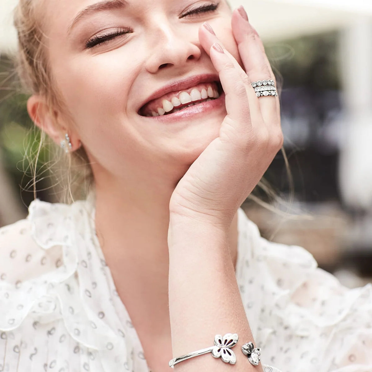 BRI Scalloped Stack Ring