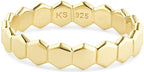 KS 925 Davis Band Ring