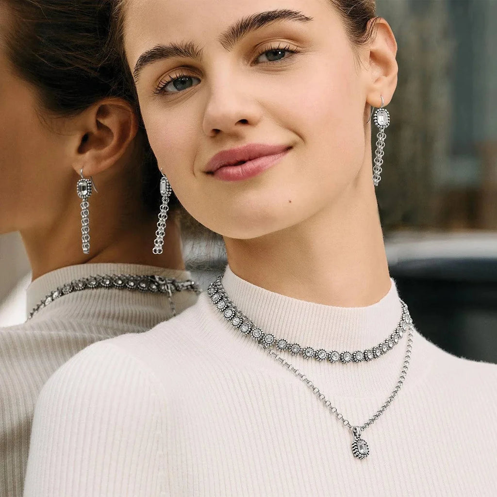 BRI Twnkle Luxe Tassel French Wire Earrings