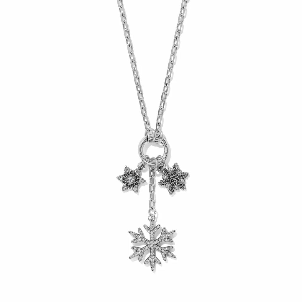 BRI Snowflake Charm Ring Necklace