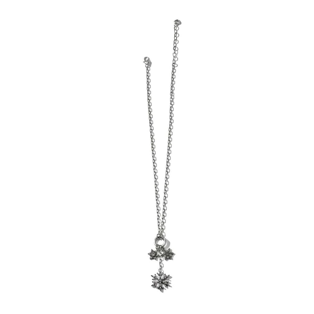 BRI Snowflake Charm Ring Necklace
