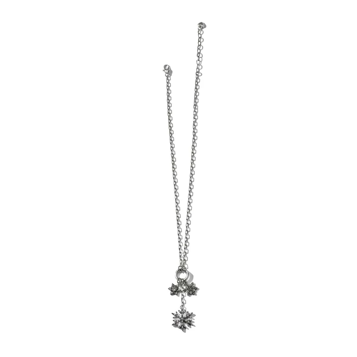 BRI Snowflake Charm Ring Necklace