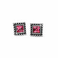 BRI Sparkle Square Mini Post Earrings