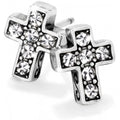 BRI Starry Night Cross Mini Post Earrings