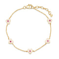 Tai TB-2816 Enamel Heart Bracelet