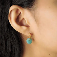 Load image into Gallery viewer, Tai TE-3401 Mint Dangle Huggies
