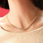 Tai TN-4194 Tennis Necklace