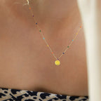 Tai TN-4662 Smiley Face Necklace