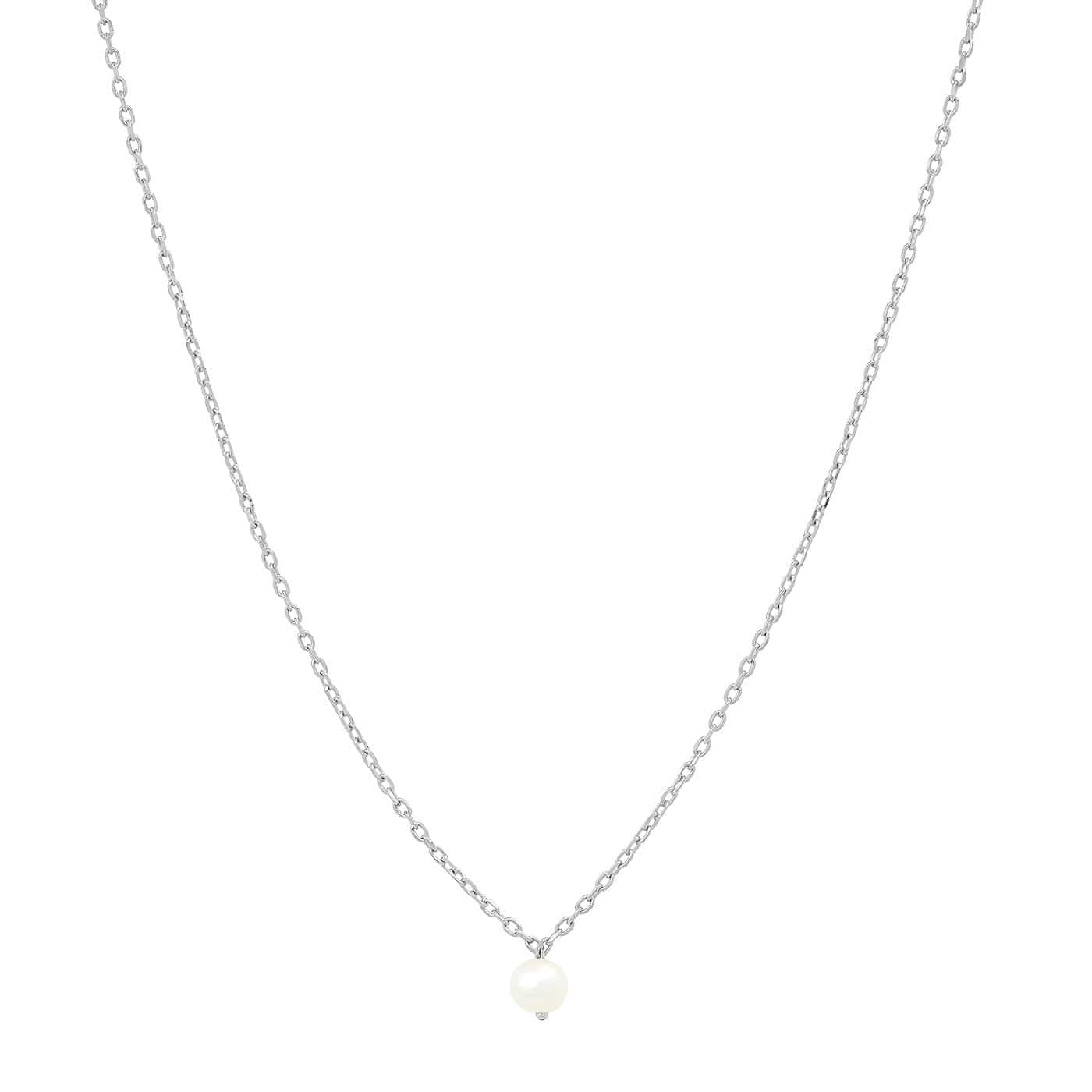 Tai 925 SAN-008 Pearl Accent Necklace