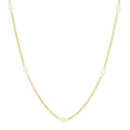 Tai 925 SAN-0076 Pearl Station Necklace