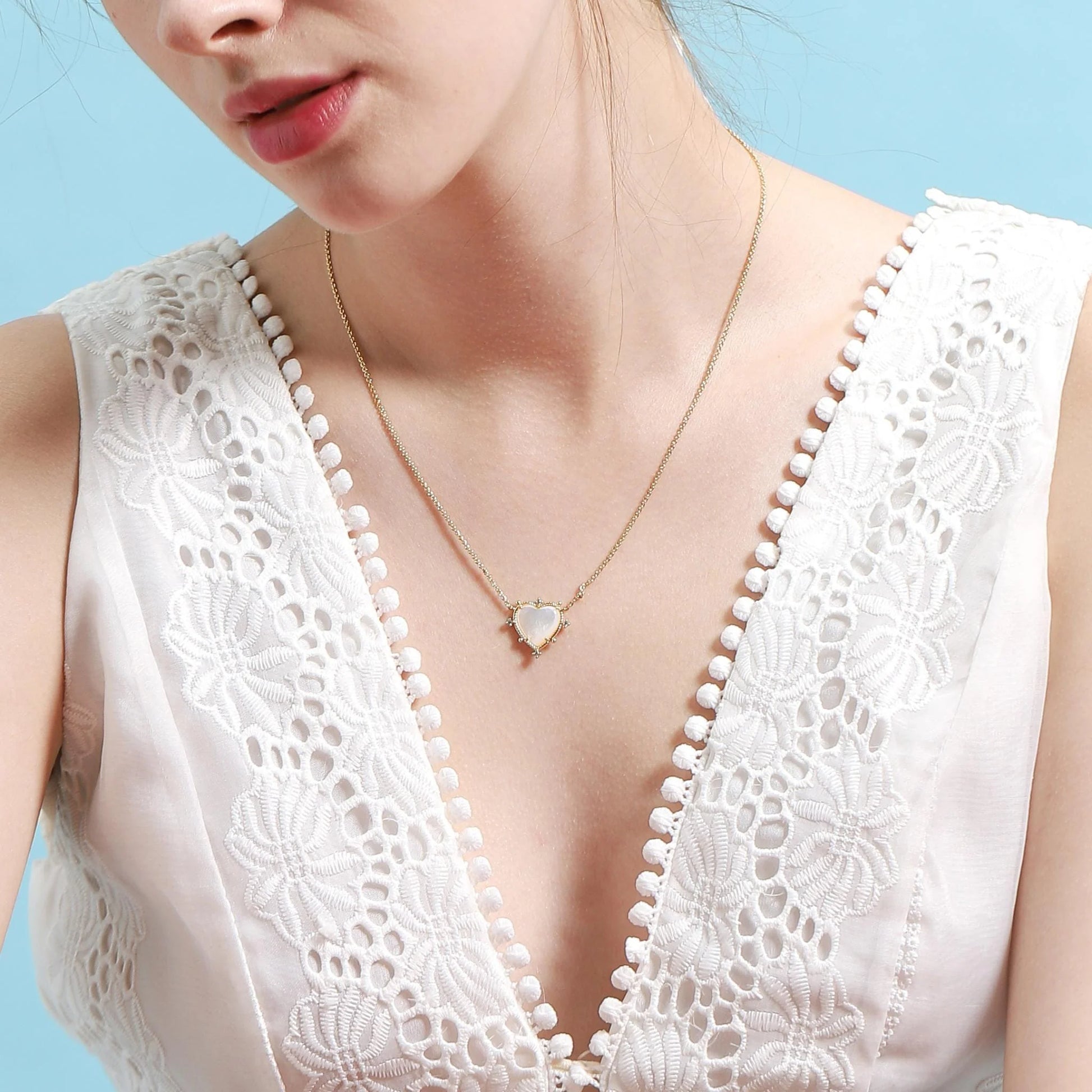 Tai TN-3815 Heart Necklace