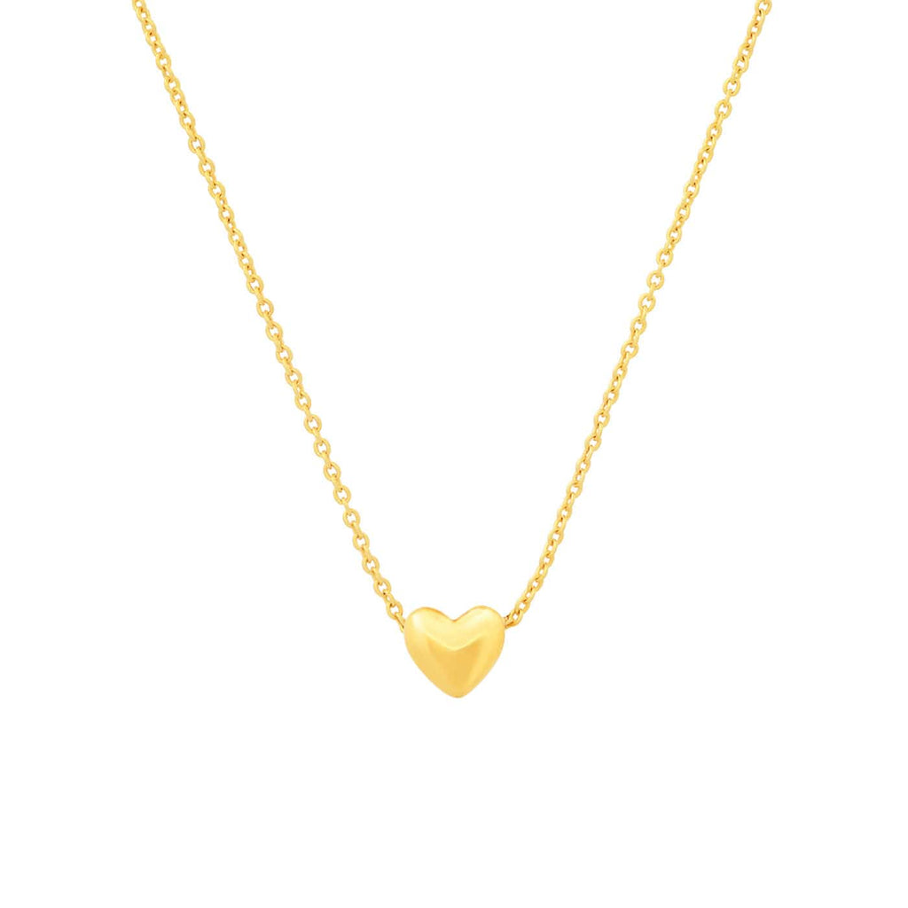 Tai 925 Puffy Heart Necklace