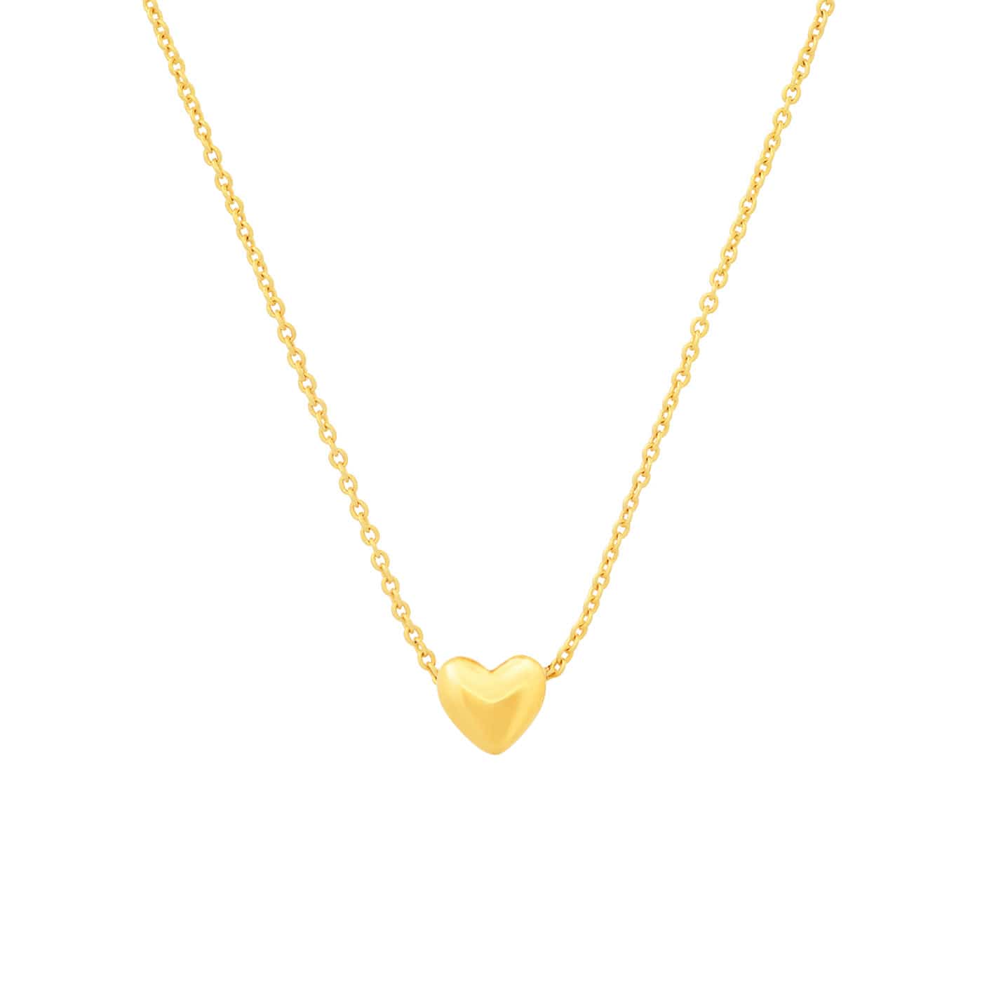 Tai 925 Puffy Heart Necklace
